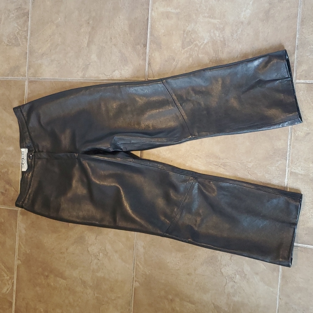 Vintage Lined leather pants